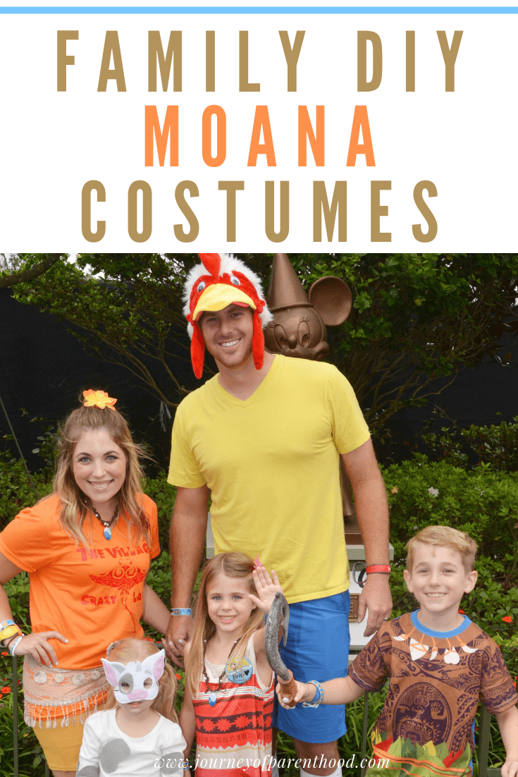 Moana Family Costumes The Journey Of Parenthood