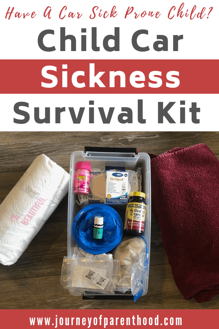 The Ultimate Car Sick Kit For Kids Prevent And Treat Car Sickness 