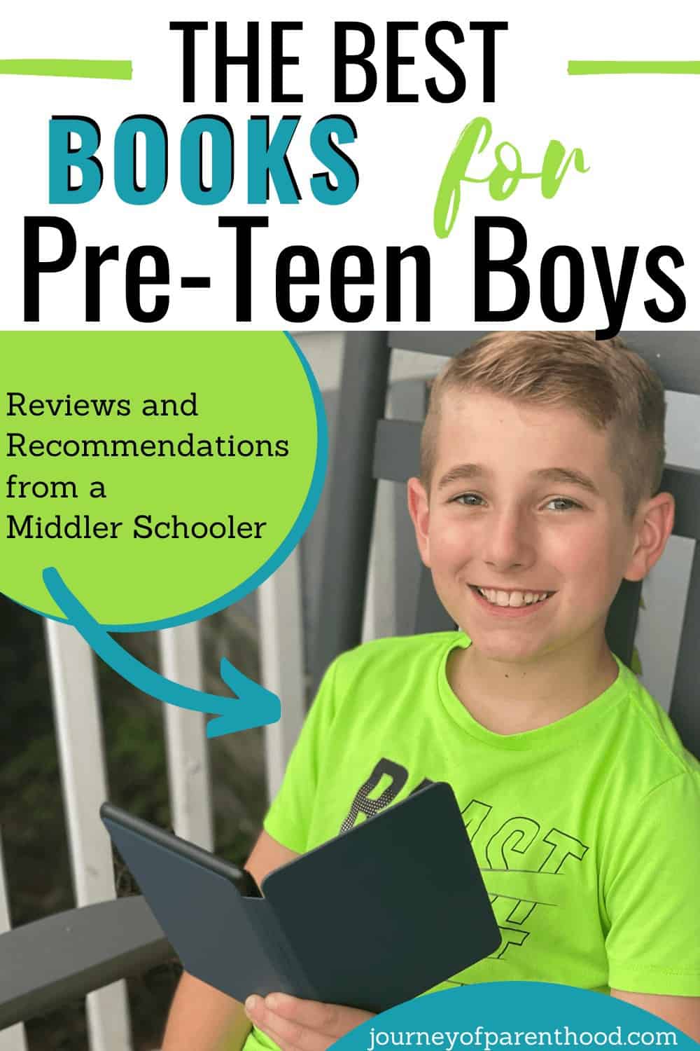 Best Books for Middle School Boys: Best Books for Pre-Teen Boys